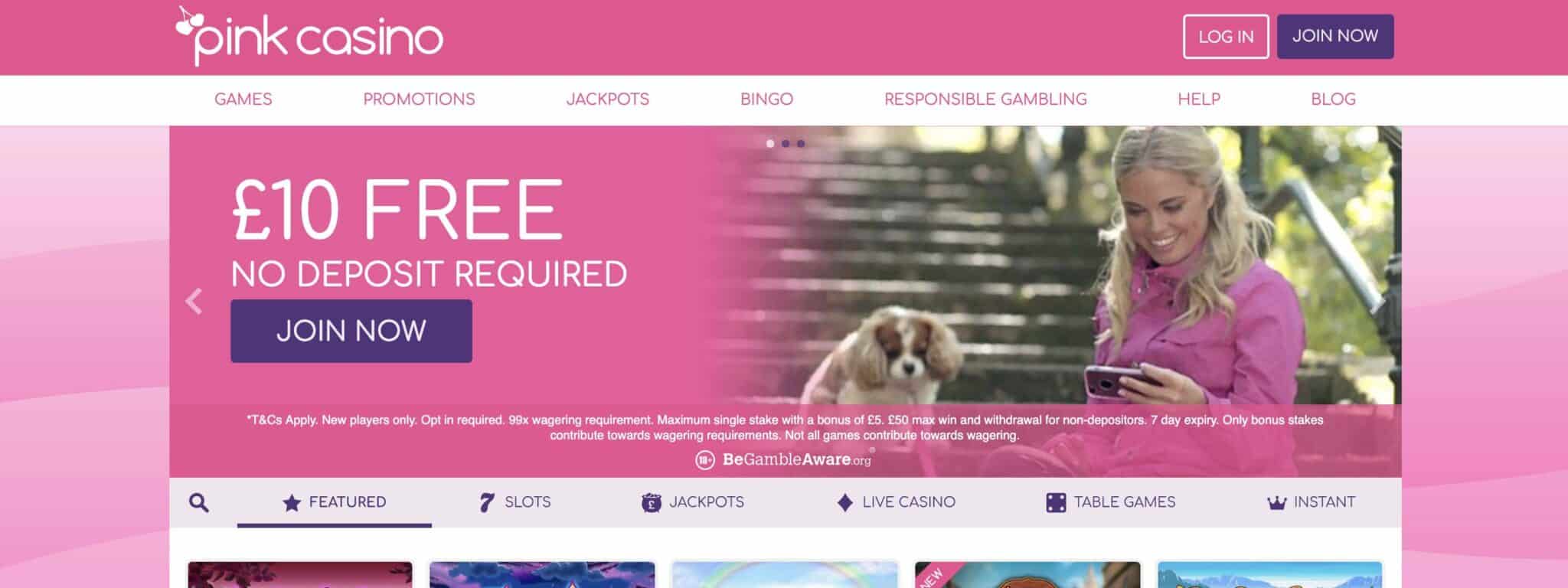 Pink Casino Promotion Code