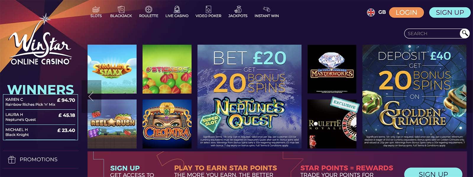 winstar casino package deals