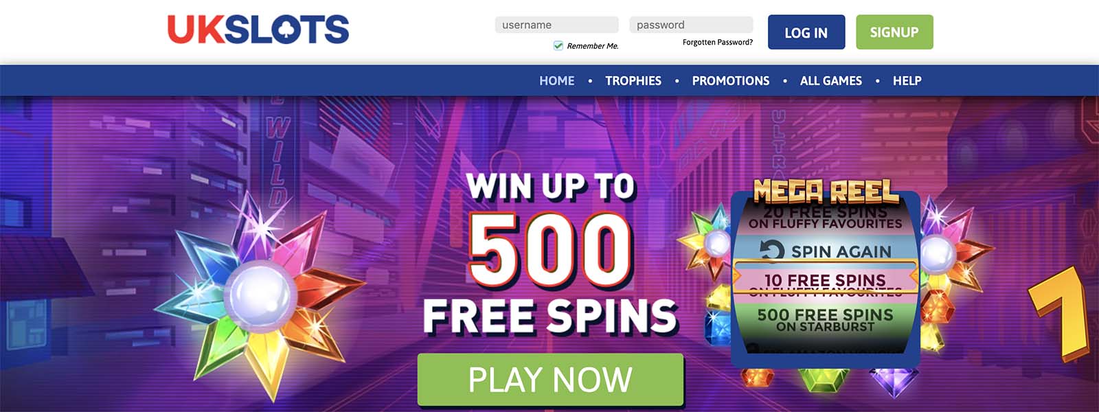 $500 free casino bonus for all new players